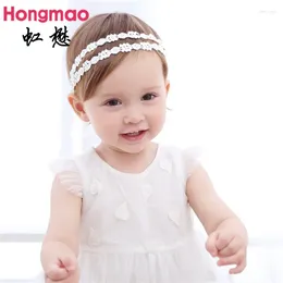 Hair Accessories 10PCS Wholesale Children's Baby Double Babysbreath Headband Princess Elastic Band Po Props Head