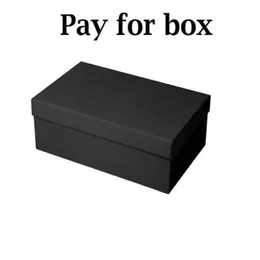 男性用の特別なカスタムシューズデザイナーシューズボックス34-46箱の支払い