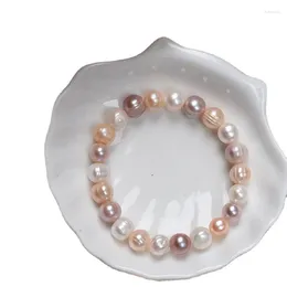 Bangle Fancy Designs Natural Freshwater Lixed Pearl Ladies Bracelet
