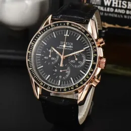 2024 New Original Brand Watches For Mens Fashion Full Stainless Steel Automatic Date Watch Luxury Chronograph Sport AAA Clocks