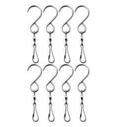 10 Pack Swivel Hooks Clips S Hooks Smooth Spinning for Hanging Wind Spinners Wind Chimes Crystal ers Party Supply Rotatin3181369
