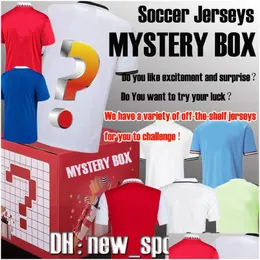 Yoga outfit 22 23 Mystery Box Soccer Jerseys Fans Player Version Alla lag Shorts Season Pants Football Shirts Men Kids Kits Thai Drop DHVCG