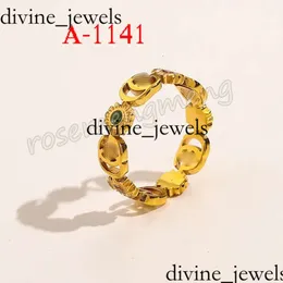 Louiseviution Colares Designer de luxo Jóias Banda da marca Rings Women Women 18K Gold Bated prateado Crystal Aço inoxidável amor Jóias de casamento 5560