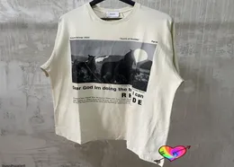 Dream T-shirt Men Women High Quality Grey Picture Graghic Tee Oversize Vintage 1:1 Terry Short Sleeve 1TCB4548270