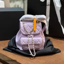 BASSI DESIGNER DONNA LUSSO PICCOLA BACKPACK BAGNO DI PELLA SCHEDA BASSO SCHEDA BASSO DELLA PASSO DEI PASSO DELLA PASCHE DELLA PASSAGGIO SACCHE CRACSSO BASSO