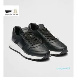 Praddas Pada Prax PRD Men Design famoso 01 Runner Sneaker Scarpe da uomo Tecnica Spazzole di gomma Allenatori in pelle REGNO SOLA SOLA CASA CASA CASA CASA CASA CASA CASA CASUA