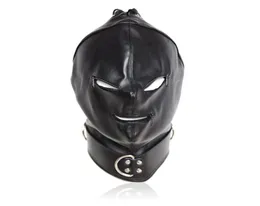 Estil Gimp Full Mask Harness Hood Zipper Bondage Fetish Roleplay Costume Party R1727586853