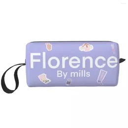 Aufbewahrungsbeutel reisen Sie Florence by Mills Toilettenbeutel tragbarer kosmetischer Make -up -Organizer für Frauen Schönheit Dopp Kit Box