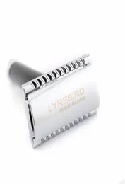 Lyrebird Highclass Black Black Double Edge Safety Razor Razh Razor S1 di alta qualità con scatola bianca New4291073