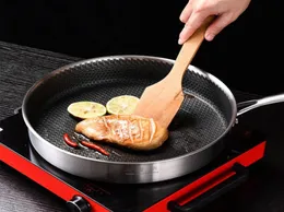 Direct Factory S 304 Frying Frying Omelet Three-Yer Steel Steak Pan Non Stick Pan269S754602 Tainle Teel Dometic Teaf Tick 269754602