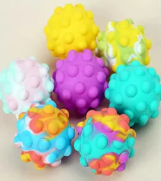 Toys 3D Push Bubble Ball Game Sensory Favor Favor Autism Special Needs