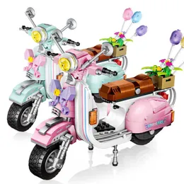 Loz 1117 1197 Mini Building Builds Motorcycle Sheep Meathe Mostable Toys Toys Toys For Children Toys Girls Q0624 196B