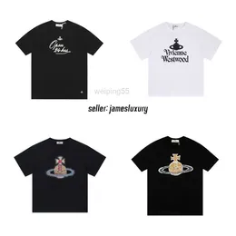 رجال tshirts Summer Streetwear Viviane Westwood Mens Designer T Shirt Men Tshirts Mener Tshirt Graphic Tee Shirt Maglietta da Uomo Camiseta Hombre Mens Ropa D