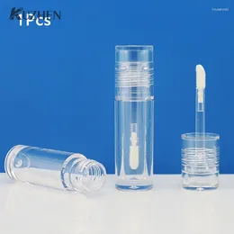 Butelki do przechowywania 1PCS Pusta przenośna grubość różdżka 5 ml Rurka liniowa Rurka plastikowa rurki glazurowe przezroczyste przezroczyste kosmetyczne pojemnik na pakowanie