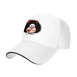 Ball Caps Pure Color Dad Hats Classic Hat Sun Visor Baseball Mafalda Cartoon Peaked Cap