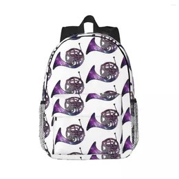 Rucksack Galaxy French Horn Rucksäcke Jungen Mädchen Buchbag Fashion Kinder Schultaschen Reise Rucksack Umhängetasche große Kapazität