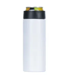 12oz stainless steel sublimation Beverage Can Insulator double wall vacuum Beer Holder for standard 330ml cola cooler can keep it 7552543