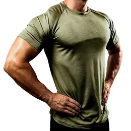 Мужчины T Roomts Summer Sports Top Top Tees Mens Clothing Casual Casual O Nece Quice Drying Fitness Tshirt Sportwear Cy200515 277d