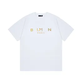 男子と女性のTシャツファッションデザイナーTシャツ半袖ホットダイヤモンドテクノロジー高度なファブリックデザイナーは、スポーツウェアストリート服を作るユーロサイズS-XL