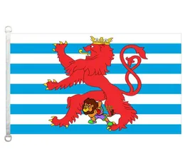 Civil Ensign of Luxemburg Flags90150cm 100 Polyester BannerDigital Printing3796922