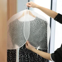 Ящики для хранения одежды пакеты для одежды для одежды пыли для прозрачного прозрачного Peva 59 43 см полупрочные прочные одежды для одежды