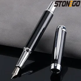 Stonego Metal Business Gold NIB Upskala Business Office School Conference Stationery Writing levererar Chic Fountain PENT 240425