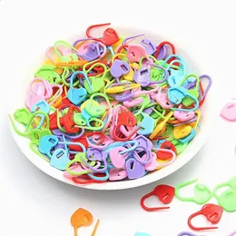 2050pcs plastik reçine küçük klips kilitleme dikiş işaretleri tığ işi örgü aletleri iğne kanca dikiş aracı karışık renk 240428