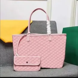 Hochwertige Designer -Tasche Luxus Einkaufstasche Männer Frauen lässige Muttertaschen rosa Umhängetaschen Streifen Hängende Taschen