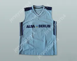 CUSTOM NAY Mens Youth/Kids VLADE PETROVIC 12 ALBA BERLIN BASKETBALL JERSEY TOP Stitched S-6XL