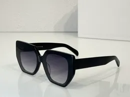 Mode-Sonnenbrille für Männer Frauen Designer 40311 Stilvolle Outdoor-Fahrstil Anti-Ultraviolette Retro-Platte Acetat Oval Full-Frame-Brille Zufällige Box