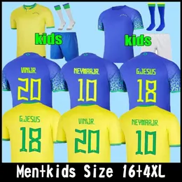 23 23 Brezilya Futbol Forması L Paqueta Neymar Vini Jr 2022 2023 P Coutinho Richarlison Futbol Gömlek G İsa T Silva Bruno G Pele Casemiro Erkek Kadın Çocuklar Çocuk Setleri Formalar 298a