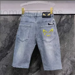 Jeans designer maschile pantaloni da cinque pezzi per la moda maschile jeans estivi, giovani e alla moda, lazy semplice, la tendenza del soggiorno originale, il temperamento, il nuovo stile lavato HN2B