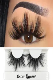 False Eyelashes 25 MM Fluffy Lashes Makeup Set Fake Mink Pack 5D Bulk Whole Eyelash Extension6069926