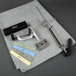 Ruixin Fixed Knife Sharpener Diamond Sharpning System Justerbar Vinkelslipverktyg Professionell Grinder Machine Whetstone 240418