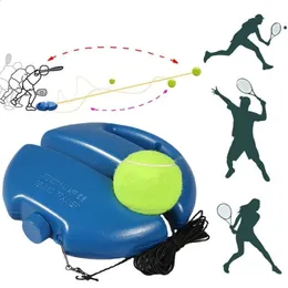 Tennistränare rebound boll med sträng baseboard självstudie tennis dämpare träningsverktyg träning utrustning 240430