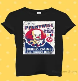 Men039s T Рубашки Pennywise Танцующая рубашка для клоуна мужчины женские унисекс мешковатый парень 19173885141