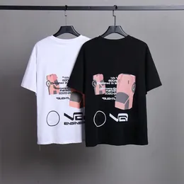 Mens Tshirt Tasarımcı Giysileri T Shirt Grafik Tee Tesli Spor Giysileri Pamuk Sokak Graffitir Hipster Gevşek Artı Boyut Boyut Üst Ok Başlık ve Yağ Baskı P4