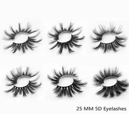 25mm 5d cílios naturais longos cidadãos falsos volume Volume cílios falsos Extensão de maquiagem Eyelashes maquiagem drop6706366