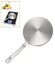 Silverinduktion spisskonverterare storlek 8quot 9quot disk rostfritt stål pte cookware 62933468955634