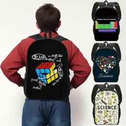 Rucksack periodischer Tisch mit Elementen / Magic Square Print Natural Mathematical PI Schoolbags für Teenager Laptop Daypack Rucksack