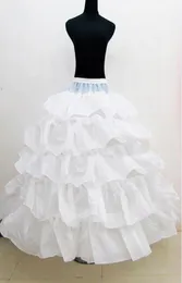 FAST 2018 New Bridal Petticoat Casccading Ruffles Ball Gown Petticoat 신부 웨딩 드레스 아래의 Crinoline Petticoat 95888293538205