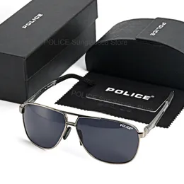 Policer Luxury Brand Солнцезащитные очки поляризованные дизайнерские очки мужской вождение Antiglare Glasses Fashion UV400 Тренд мужчина 240417