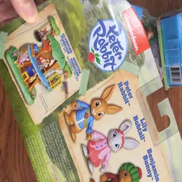 그의 친구들과 함께 Peter Rabbit Freeshing Children 's House Plastic Doll Toy Pretty Special Toys 207t