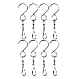 10 Pack Swivel Hooks Clips S Hooks Smooth Spinning for Hanging Wind Spinners Wind Chimes Crystal ers Party Supply Rotatin7335987
