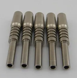 10/14/18m Gr2 Domless Titanium Nail Pure Titanium Nails para kits de coletor nector TI TIPS VAPORRIDORES DE VAPORRIZERS SMOKINIG ACESSÓRIOS1596264