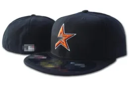 Hou Red Color Houston Caps de beisebol esportes chapéus enchidos fechados