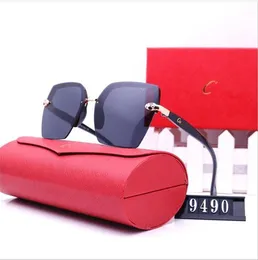 Мужчины Mega Classic Brand Retro Женские солнцезащитные очки роскошные дизайнерские дизайнерские знаки металлические рамки дизайнеры солнцезащитные очки