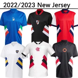 Flamenco Soccer Jerseys Castics Casual Saliba Gunners 23 24 Martinelli G Jesus 2023 Smith Rowe Arsen Boca Antony Sancho Rashford Futebol Cirche Uniforms 2946