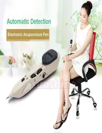 Electric Meridian Acupuncture Point Pen Automatisk meridan -detektordiagnos Acupunture Stimulation Massage Device för hemanvändning5075213