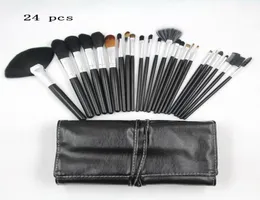 24 قطعة مكياج فرشاة مجموعات شعر الماعز جلسة الجمال أداة Coloris Professional Professional Make Up Brushes Kit8806063